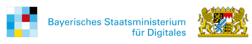 Logo Bayerisches Staatsministerium für Digitales